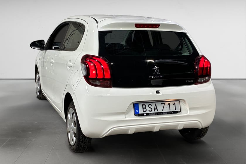 Bild 5 av Peugeot 108 1.0 VTi 69 HK AUT BLUETOOTH 0.38L/MIL 360KR/ÅR 8800MIL
