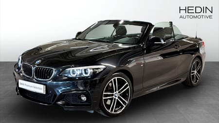 BMW 220i Cabriolet Convertible M Sport HiFi Comfort Access Elstolar B-Kam
