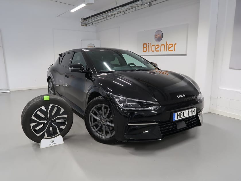 Bild 1 av Kia EV6 *3,99% RÄNTA* 77.4 kWh AWD GT-Line V-Däck ingår HUD-Mer