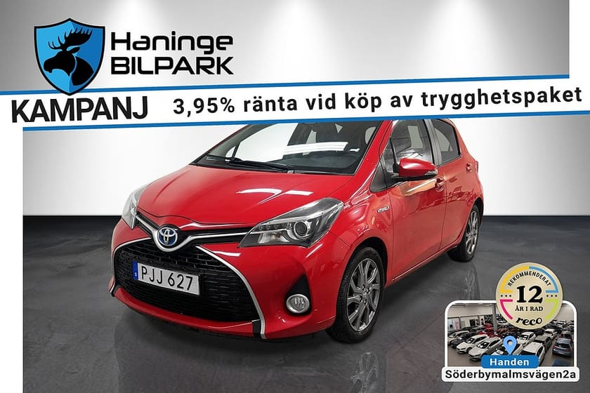 Bild 1 av Toyota Yaris Hybrid e-CVT Active B-kamera/SUPERDEAL 3,95%
