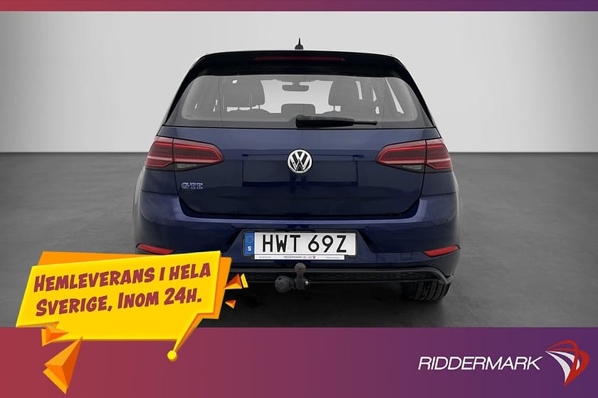 Bild 4 av Volkswagen Golf GTE 1.4 TSI 204hk Cockpit P-Värmare Drag