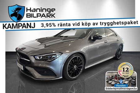 Mercedes-Benz CLA 220 4MATIC 4M 7G-DCT AMG Pano 360 Burmeister/KAMPANJRÄNTA 3,95