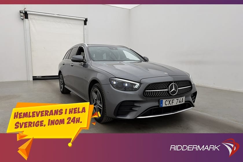 Bild 3 av Mercedes-Benz E 300 T de 4MATIC 4M AMG Värmare Wide Pano Burm 360°
