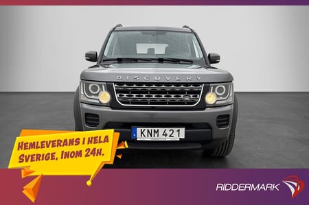 Land Rover Discovery 3.0 TDV6 4WD 7-Sits Värmare Skinn Drag