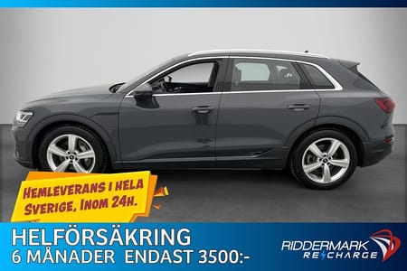 Audi Q8 50 e-tron quattro Kamera Skinn Luftfjädring  MOMS