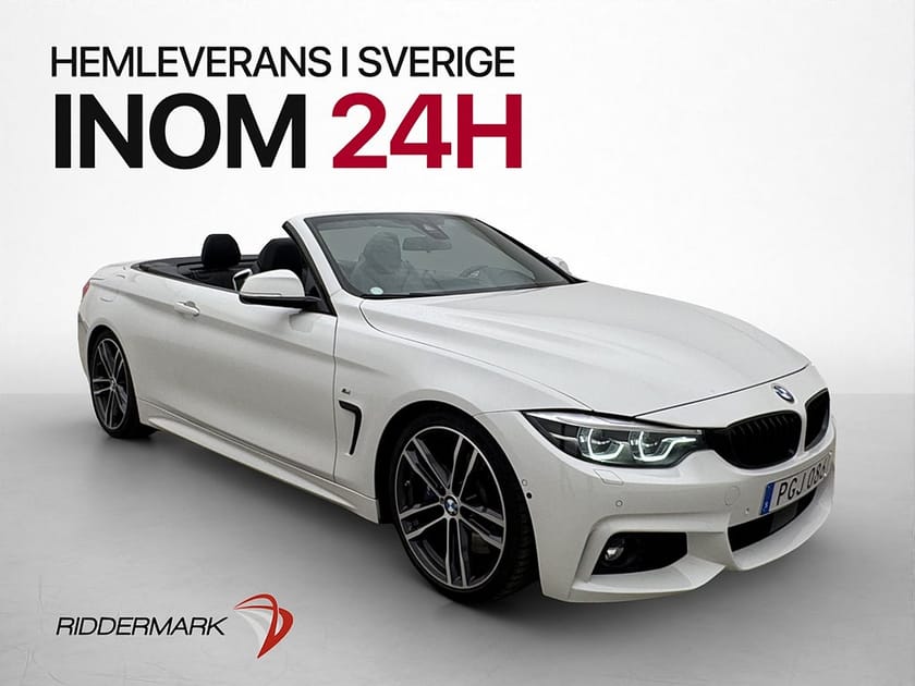 Bild 3 av BMW 440i xDrive M Performance Cabriolet 440 Cab 360hk Sport Power&Sound