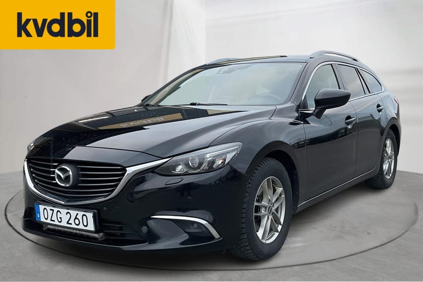 Bild 1 av Mazda 6 Wagon 2.2 DE Kombi AWD 150hk Vision Kupévärmare Drag