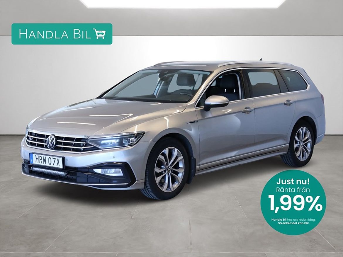 Volkswagen Passat Sportscombi 2.0 TDI DPF SCR 4Motion DSG Sekventiell, 200hk, 2021