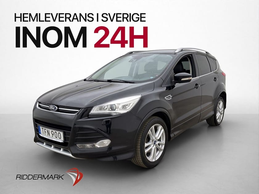 Bild 1 av Ford Kuga 1.6 EcoBoost 150hk Titanium Sony Drag Halvskinn