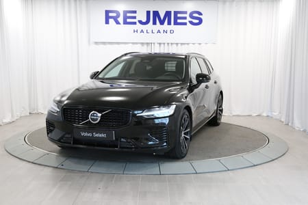Volvo V60 T6 Plus Dark Edition | Drag | Kamera | Läder | Elstol |