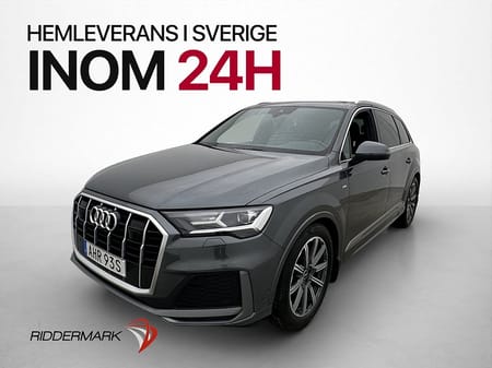 Audi Q7 45 TDI quattro 7-Seater S Line 7-Sits Luftfj Värmare Cockpit