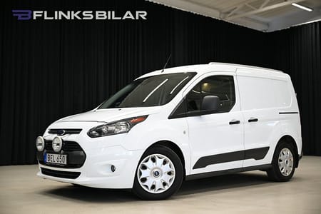 Ford Transit Connect 220 100HK Automat|Dubbeldörr|Drag|Värmare|Lågmil