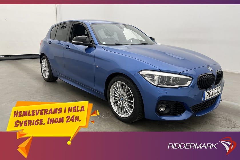 Bild 3 av BMW 118i 136hk M Sport Skinn Sensorer Sportstolar