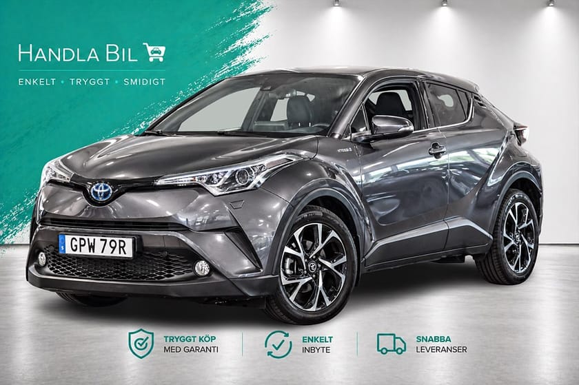 Bild 1 av Toyota C-HR Hybrid X-Edition B-kam P-sensorer Dragkrok