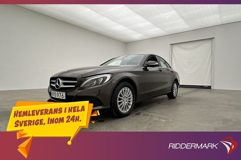 Bild 2 av Mercedes-Benz C 220 d BlueTEC 170hk Dragkrok Kamera Navi P-Sensorer