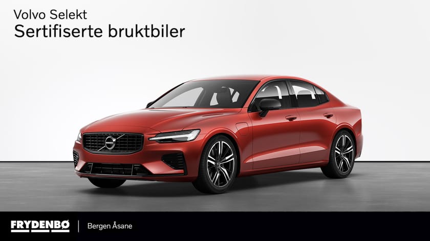 Bilde 1 av Volvo S60 Recharge T8 R-Design SEMI.EL.HF|19"|ACC|8år*