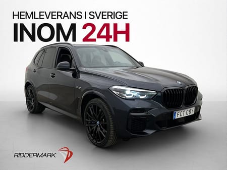BMW X5 xDrive45e iPerformance M-Sport H/K HUD 360° Dragkrok Luftfjädring