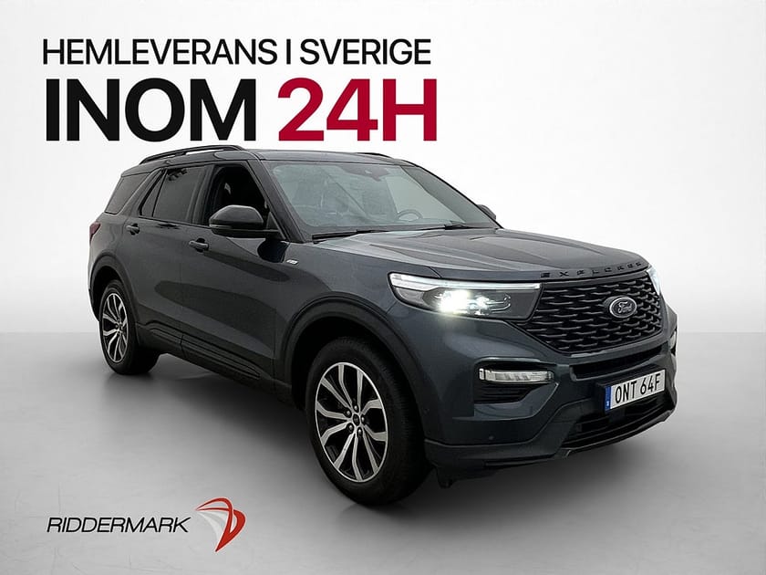 Bild 1 av Ford Explorer Plug-In Hybrid ST 7 sits 360° 457hk Pano Drag