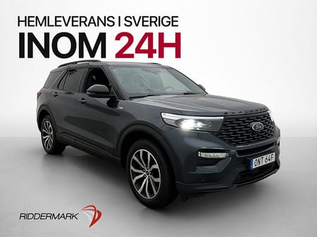 Ford Explorer Plug-In Hybrid ST 7 sits 360° 457hk Pano Drag