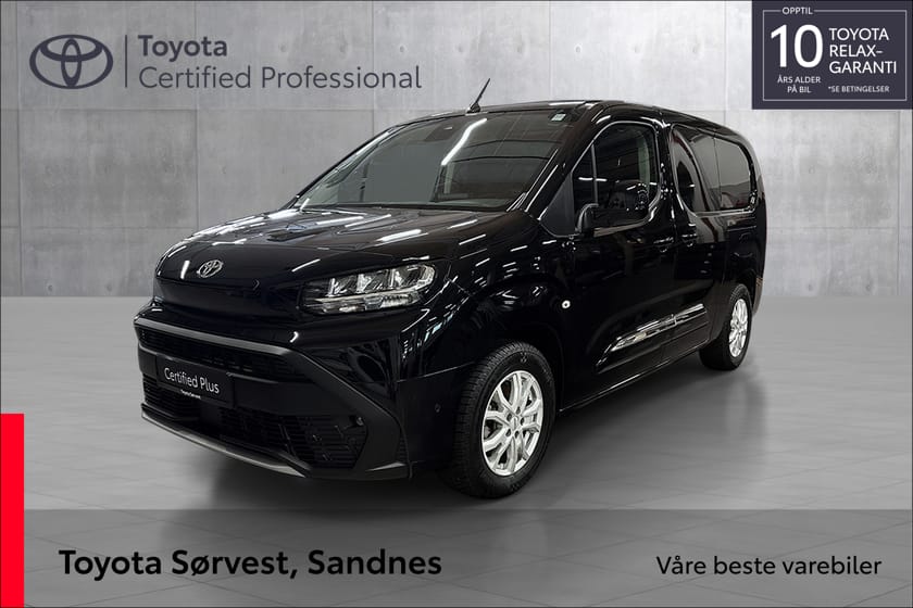 Bilde 1 av Toyota ProAce City Electric Lang L2 Elektrisk 50kWt E-automatgir Comfort