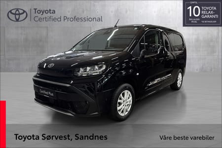 Toyota ProAce City Electric Lang L2 Elektrisk 50kWt E-automatgir Comfort
