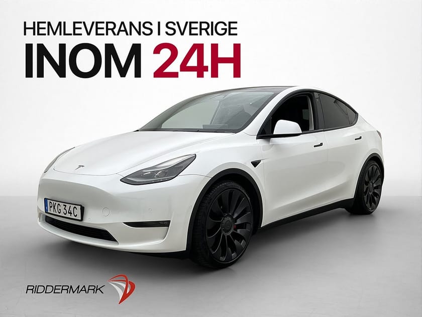 Bild 4 av Tesla Model Y Performance Värmepump Dragkrok Autopilot