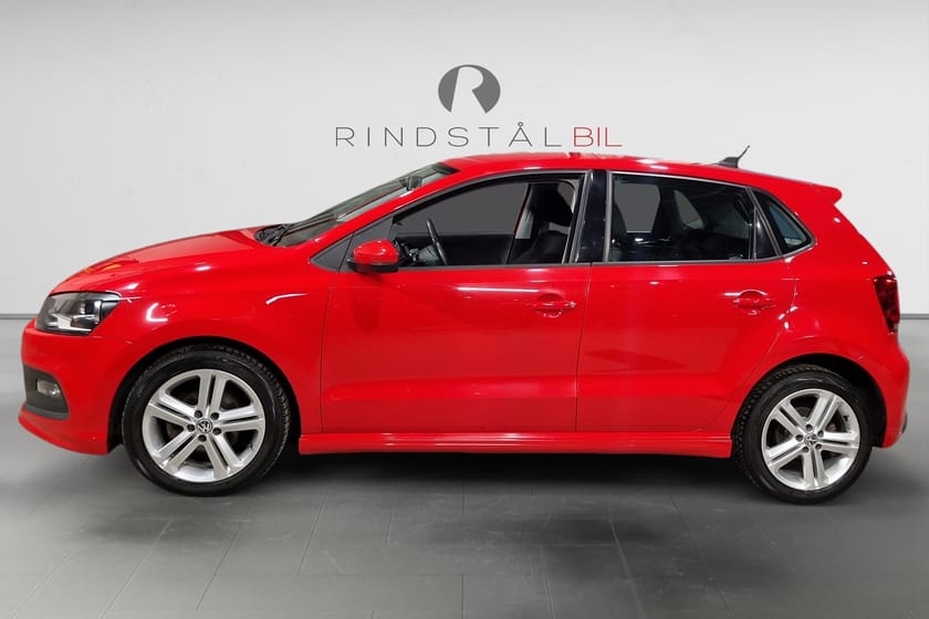 Bild 4 av Volkswagen Polo 1.2 TSI 90 HK R-LINE PDC 7600MIL 536KR/ÅR 0.44L/MIL 16"
