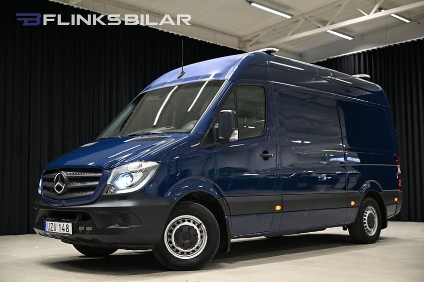 Bild 1 av Mercedes-Benz Sprinter 316 NGT Skåpbil Automat|Servicebil|Inredd|Uppvärmt-skåp|Moms|SeUtr!