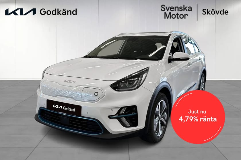 Bild 1 av Kia e-Niro Advance Plus Tech Taklucka Appstyrd Värmare 4,79% Kampanj ränta