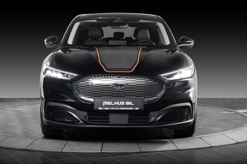 Bilde 3 av Ford Mustang Mach-E Standard Range SR RWD Teknop.+|GARANTIKAMPANJE 8ÅR|Krok|Panoramatak