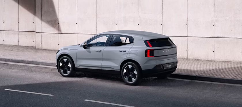 Volvo EX30 privatleasing från 3995 kr/mån bakgrundsbild