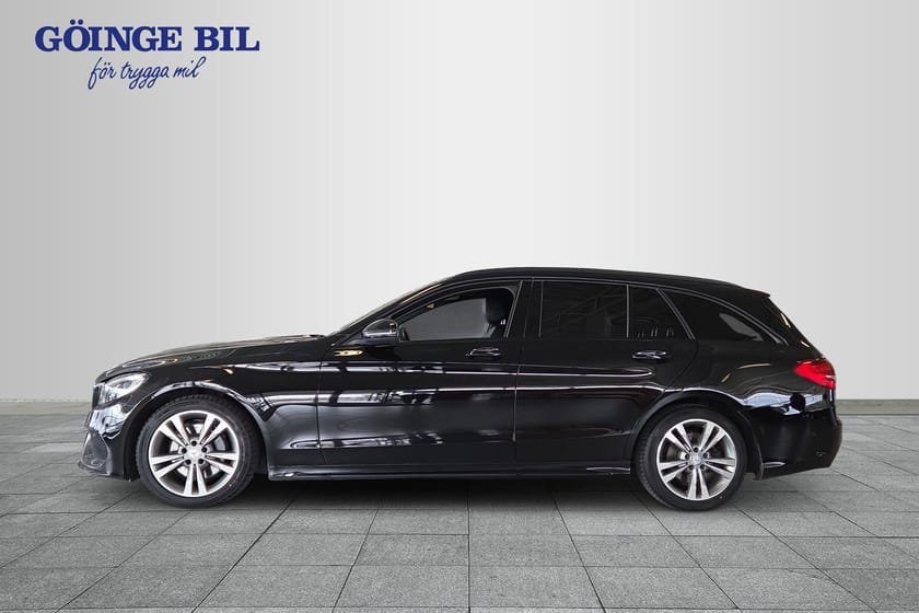 Bild 5 av Mercedes-Benz C 220 T d 7G-Tronic AMG 170hk Plus/ Night/ Komfort pkt/ Pano/ Skinn/ LED