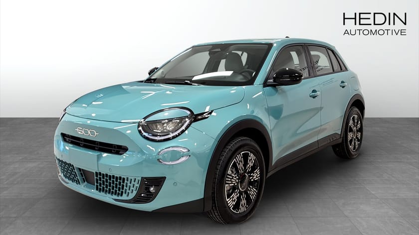 Bild 1 av Fiat 600 Hybrid HEV ICON 110HK  FWD PL från 2695kr/mån