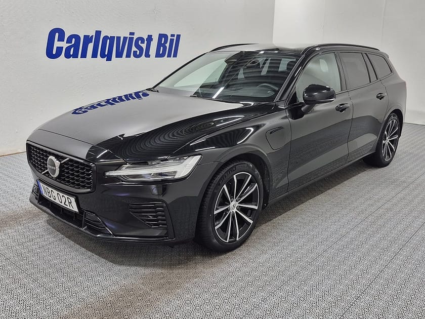 Bild 1 av Volvo V60 T6 Recharge Plus Dark plug in AWD 350HK 4x4 Läder