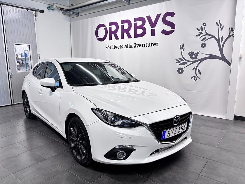Bild 1 av Mazda 3 Sport 2.0 SKYACTIV-G Optimum 165Hk Skinn Bose Nav Mvärm