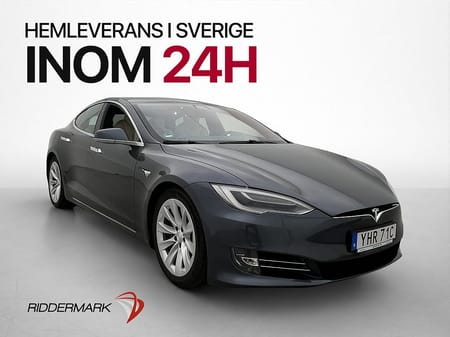 Tesla Model S Long Range AWD Plus Luftfjädring Svensksåld