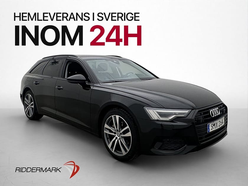 Bild 1 av Audi A6 Avant 40 TDI Black Optic Cockpit Värmare Drag Navi 204hk