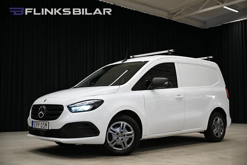 Bild 1 av Mercedes-Benz Citan 110 CDI Automat|LED|Nedlackad|Inredd|Backkamera|Leasbar