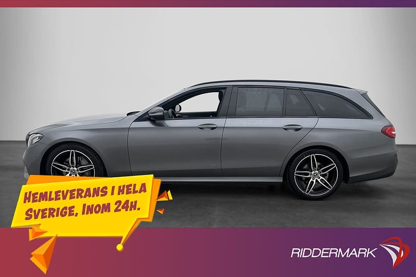 Bild 4 av Mercedes-Benz E 200 T d AMG Pano Widescreen Kamera Drag Navi