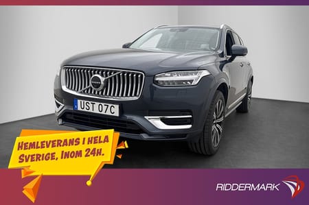Volvo XC90 T8 AWD Inscription Värm H/K 360° HUD Wool 7-Sits