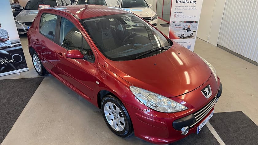 Bild 2 av Peugeot 307 5-dörrar 1.6 Manuell, 109hk, P-sensor, Drag *1 Brukare*