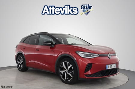 Volkswagen ID.4 GTX 4Motion 299hk Drag P-Värm Navi Rattvärme