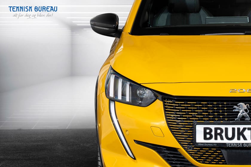 Bilde 3 av Peugeot e-208 136HK GT Navi, ACC, 180°, RV 340km WLTP