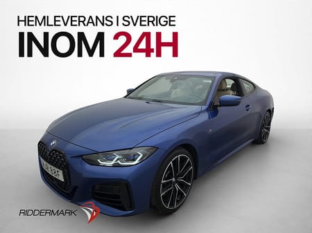 BMW M440i xDrive Coupé 440i 374hk M Sport H/K HUD 360° Laser Driving