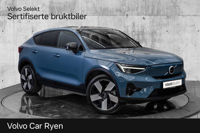 Bilde 1 av Volvo C40 Recharge Single Motor Ultimate 20" Hengerfeste 360Kamera Varmepumpe