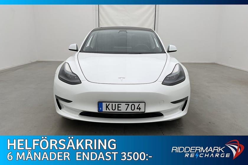 Bild 3 av Tesla Model 3 Long Range AWD Autopilot Rattvärme Sv.Såld