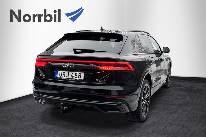 Bild 4 av Audi Q8 50 TDI quattro 286 HK, HUD, 22", Pano, 360Cam, B&O, Rattvä