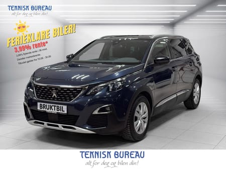 Peugeot 5008 HDI 130HK AUTOMA, TGT LINE, 7-SETER, DELSKINN