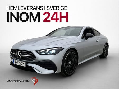 Mercedes-Benz CLE 300 4MATIC Coupé 4M 258hk AMG Panorama Burmester 360°