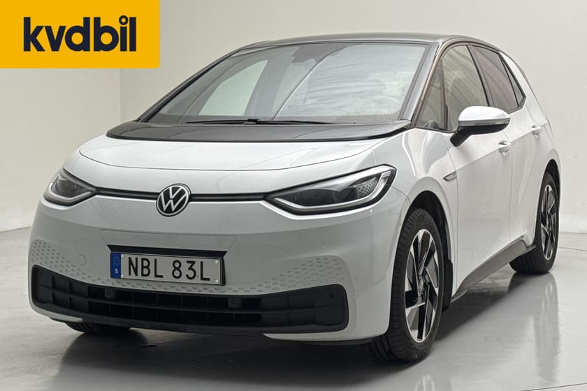 Bild 1 av Volkswagen ID.3 Pro Performance 58kWh (204hk) Business Backkamera